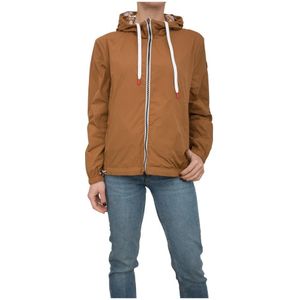 Peuterey, Dames, Jassen, Bruin, Maat: M Polyamide,