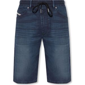 Diesel, Heren, Korte broeken, Blauw, Maat: W28 Denim,