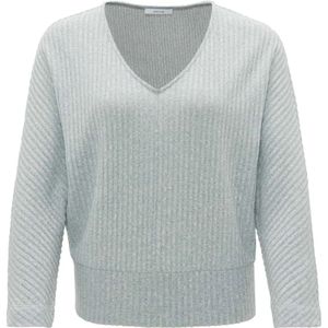 Opus, Dames, Truien, Grijs, Maat: L Viscose,