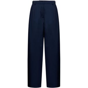 Silvian Heach, Dames, Broeken, Blauw, Maat: 2XS Viscose,