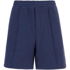 Valentino Garavani, Heren, Korte broeken, Blauw, Maat: L Katoen,