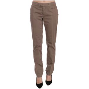Dondup, Dames, Broeken, Bruin, Maat: W31 Katoen,