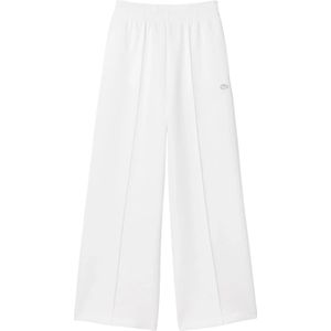 Lacoste, Dames, Broeken, Wit, Maat: W32 Katoen,