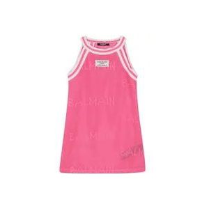 Balmain Stijlvolle Gebreide Trui , Pink , unisex , Maat: 128 CM