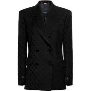 John Richmond, Dames, Jassen, Zwart, Maat: XS Wol,