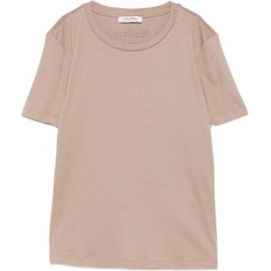 Max Mara, Dames, Tops, Beige, Maat: XS Katoen,