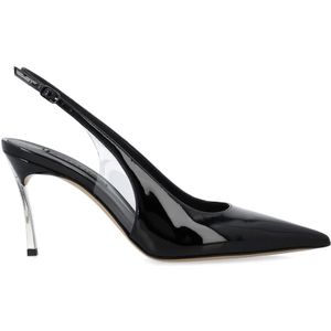 Casadei - Hoge Hakken - Zwart - Pumps