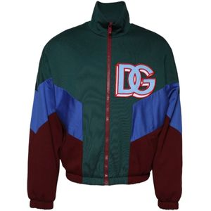 Dolce & Gabbana, Heren, Jassen, Veelkleurig, Maat: XL Katoen,