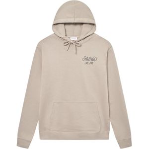 Les Deux, Heren, Sweatshirts & Hoodies, Beige, Maat: M Katoen,