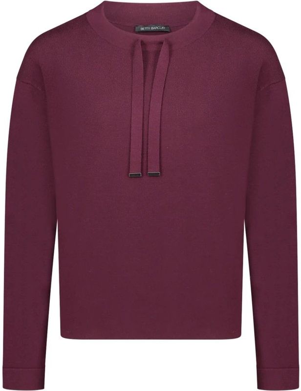 Betty Barclay, Dames, Truien, Paars, Maat: S Viscose,