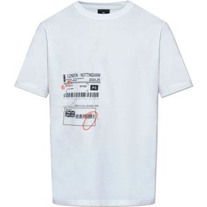 PS By Paul Smith, Heren, Tops, Wit, Maat: S Katoen,