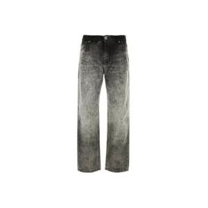 Balmain Grijze Denim Jeans - Stijlvol en Trendy , Gray , Heren , Maat: W31