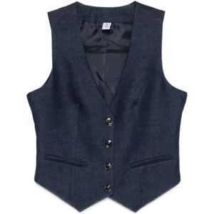 Liu Jo, Dames, Jassen, Blauw, Maat: M Denim,