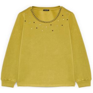 Fiorella Rubino, Dames, Tops, Geel, Maat: XS Viscose,