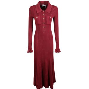 Self Portrait, Dames, Jurken, Rood, Maat: XS