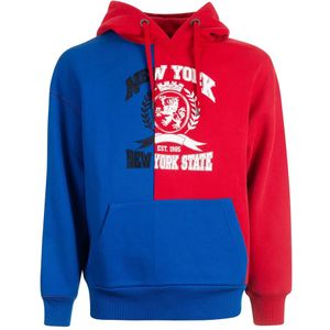 Tommy Hilfiger, Heren, Sweatshirts & Hoodies, Veelkleurig, Maat: L Katoen,