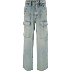 Marant étoile, Dames, Jeans, Blauw, Maat: S Katoen,
