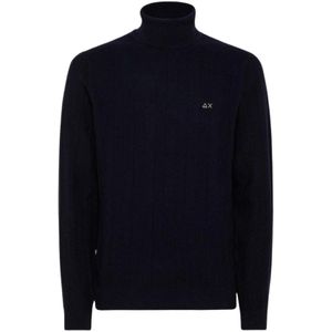 Sun68, Heren, Truien, Blauw, Maat: M