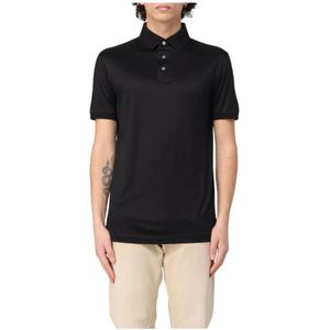 Emporio Armani, Heren, Tops, Zwart, Maat: S