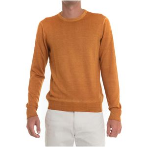 Gran Sasso, Heren, Truien, Geel, Maat: 4XL Wol,