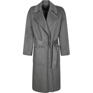 Liu Jo, Dames, Mantels, Grijs, Maat: XS