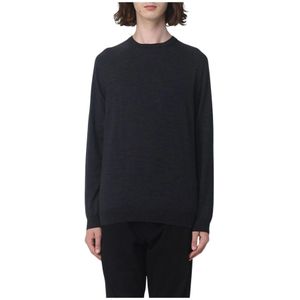 Zanone, Heren, Truien, Grijs, Maat: 3XL Wol,