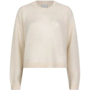 Dante 6, Dames, Truien, Beige, Maat: XS Wol,
