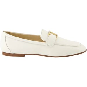 Tod's, Dames, Schoenen, Wit, Maat: 37 EU Leer,