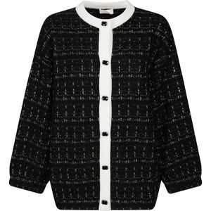 Liu Jo, Dames, Truien, Zwart, Maat: XS