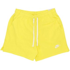 Nike Lichtgewicht trainingsbroek Club Fleece , Yellow , Heren , Maat: S