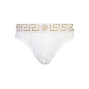 Versace Wit Organisch Katoenen Ondergoed Pak , White , Heren , Maat: M