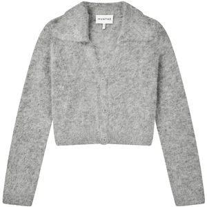 Munthe, Dames, Truien, Grijs, Maat: 2XS Wol,