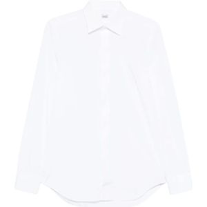 Alessandro Gherardi, Heren, Overhemden, Wit, Maat: XL Katoen,