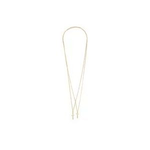 Dsquared2 Messing ketting , Yellow , Heren , Maat: ONE Size