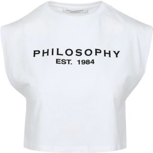Philosophy di Lorenzo Serafini, Dames, Tops, Wit, Maat: XS Katoen,