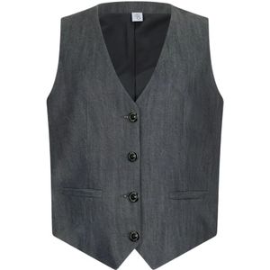 Liu Jo, Dames, Jassen, Grijs, Maat: S Denim,