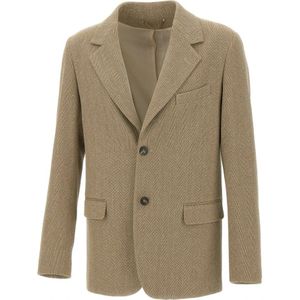 Golden Goose, Heren, Jassen, Bruin, Maat: XS Katoen,