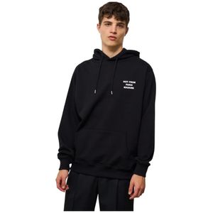 Drole de Monsieur, Heren, Sweatshirts & Hoodies, Zwart, Maat: XL Katoen,