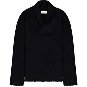 Laneus, Heren, Truien, Zwart, Maat: L