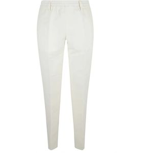Burberry, Dames, Broeken, Wit, Maat: 3XS Viscose,