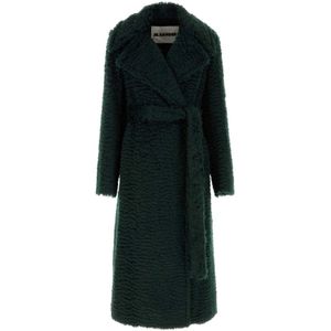 Jil Sander, Dames, Mantels, Groen, Maat: XS