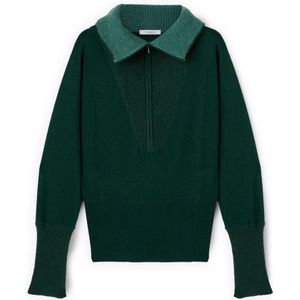 Motivi, Dames, Truien, Groen, Maat: XS Zijde,