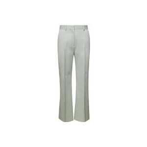 Lanvin Hoge Taille Groene Chino`s , Green , Dames , Maat: L