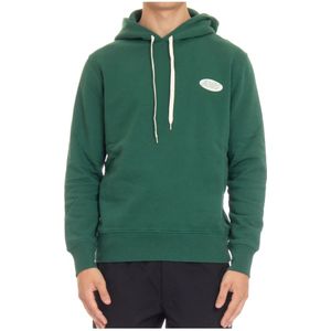 Autry, Heren, Sweatshirts & Hoodies, Groen, Maat: S Katoen,