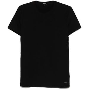 Zegna, Heren, Tops, Zwart, Maat: 3XL Modal,