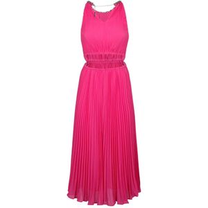 Michael Kors, Dames, Jurken, Roze, Maat: M Poliester,