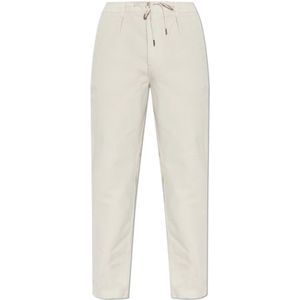 Woolrich, Heren, Broeken, Beige, Maat: L Katoen,