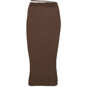Jacquemus, Dames, Rokken, Bruin, Maat: XS Viscose,