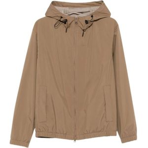 Lardini, Heren, Jassen, Beige, Maat: XL Poliester,