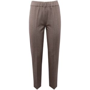 D.Exterior, Dames, Jeans, Bruin, Maat: XS Wol,